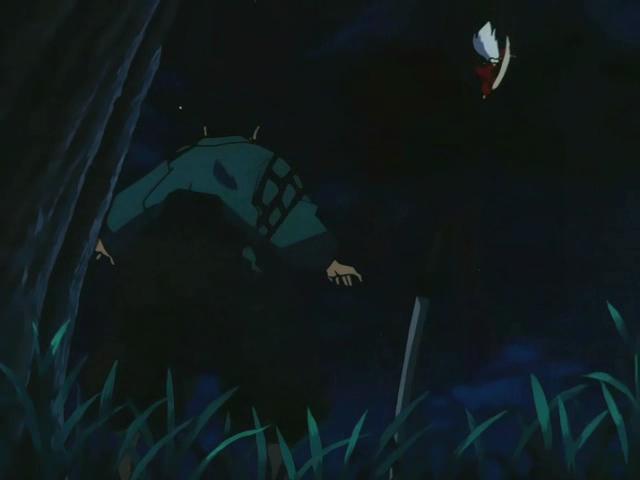 Otaku Gallery  / Anime e Manga / Inu-Yasha / Screen Shots / Episodi / 017 - L`inchiostro insanguinato del pittore infernale / 216.jpg